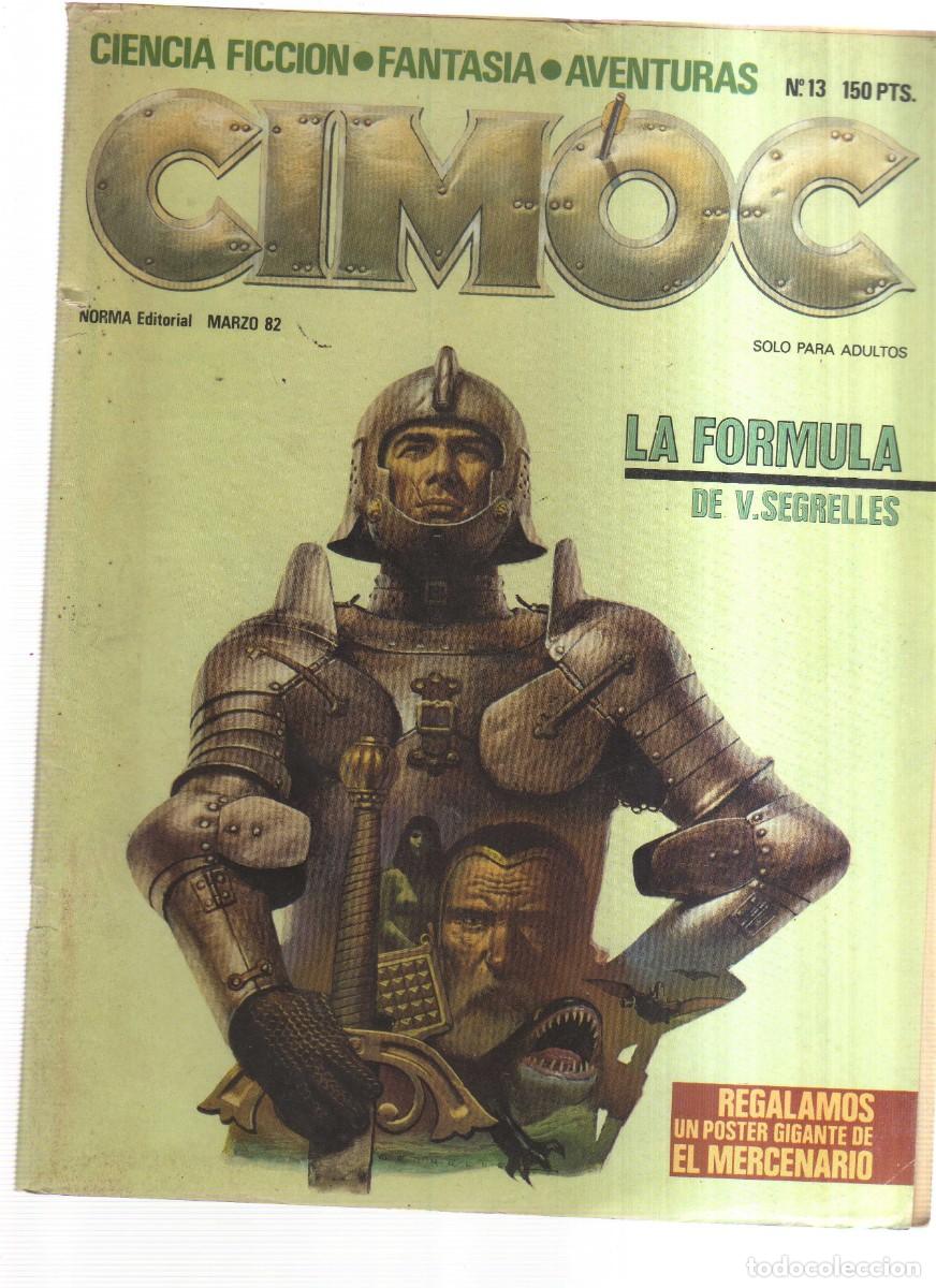 Tebeos: CIMOC CIENCIA FICCION FANTACIA AVENTURAS N,13