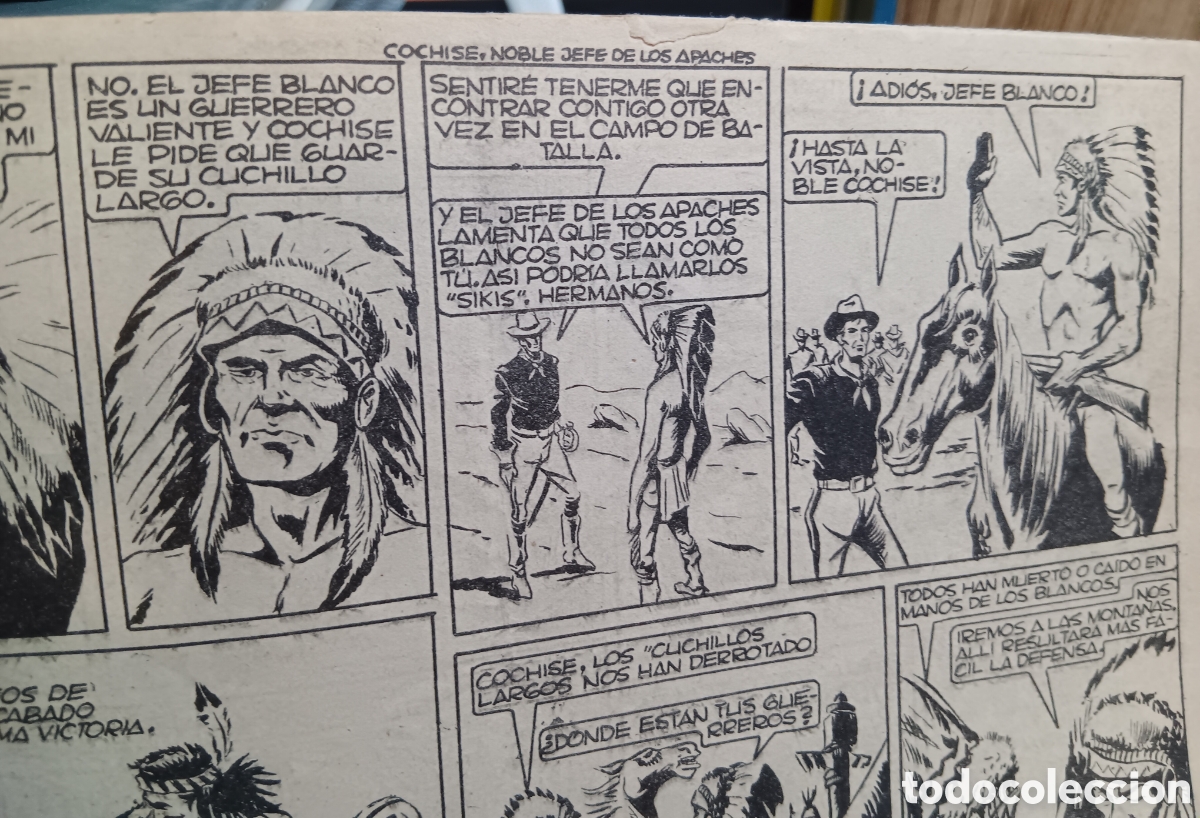 Tebeos: TEBEOS-COMICS CANDY ● REPORTAJES LEJANO OESTE 3 ● COCHISE ● UU99 X0224 ● - Foto 3