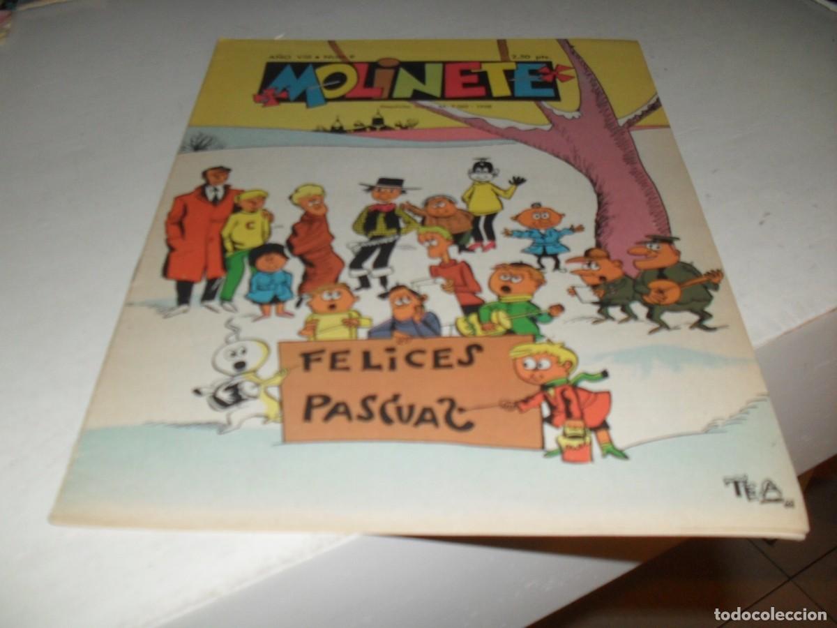 Tebeos: MOLINETE N&ordm;9,A&Ntilde;O 8,2,50 PTAS EN PORTADA.INSTITUCION TERESIANA,1956.TEBEO MUY DIFICIL.
