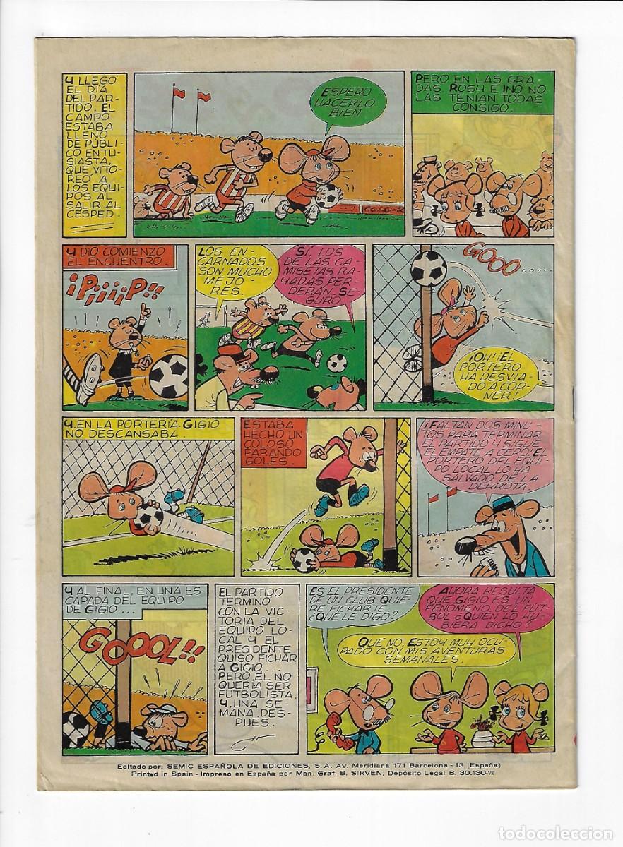 Tebeos: Semic. Topo Gigio. 18 - Foto 2