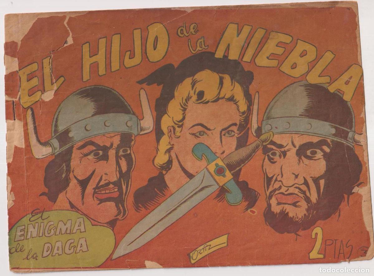 Tebeos: El Hijo de la Niebla n&ordm; 3. El Enigma de la daga. Editorial S.I.R. Sevilla 1963