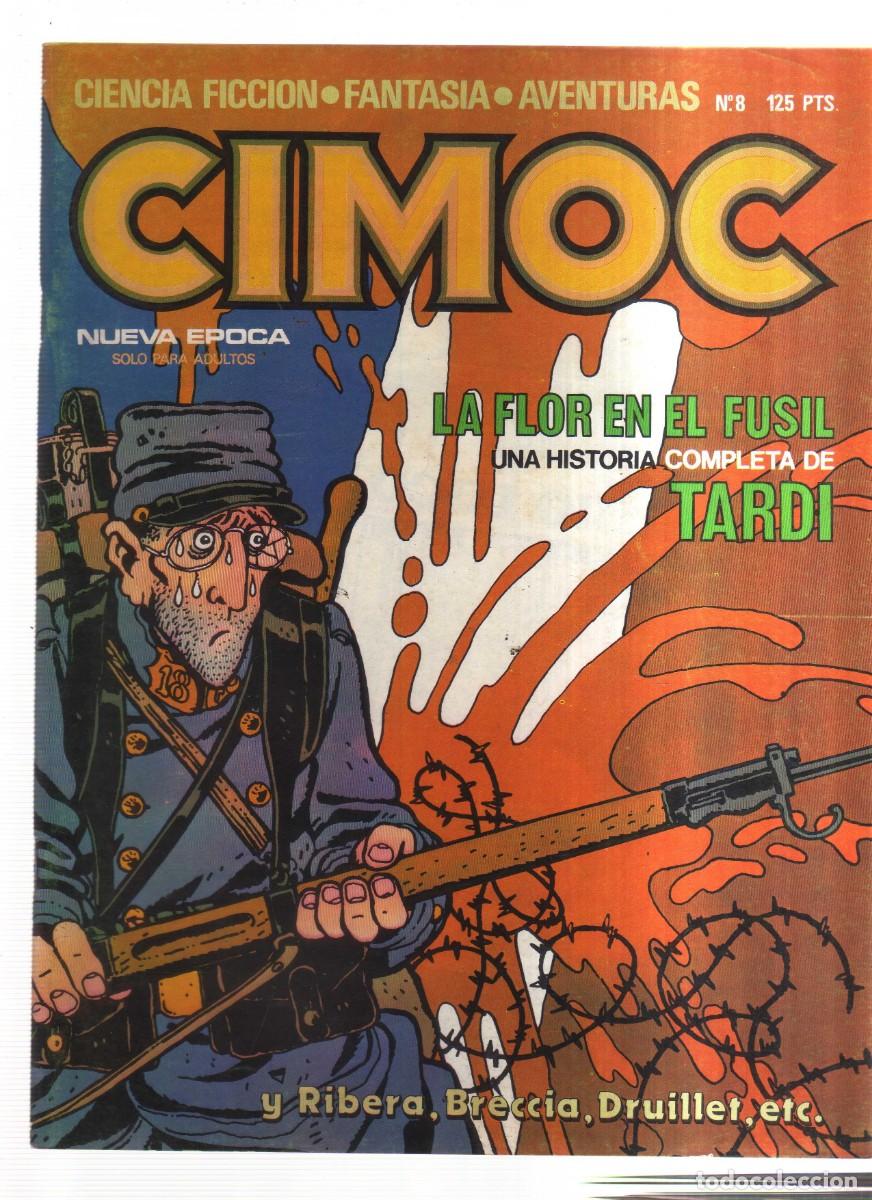 Giornalini: CIMOC CIENCIA FICCION FANTACIA AVENTURAS N,8