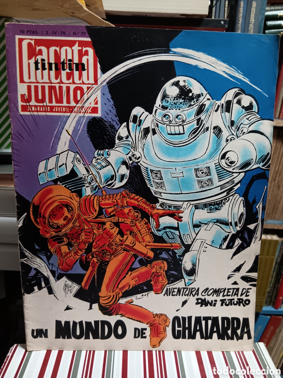 Tebeos: TEBEOS-COMICS CANDY ● GACETA JUNIOR 77 ● UNISA ● CC99 X0224 ● - Foto 1