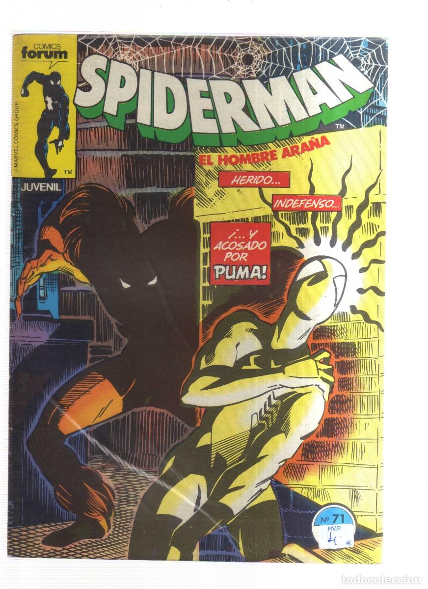 Tebeos: SPIDERMAN EL HOMBRE ARA&Ntilde;A FORUM N,71 - Foto 1