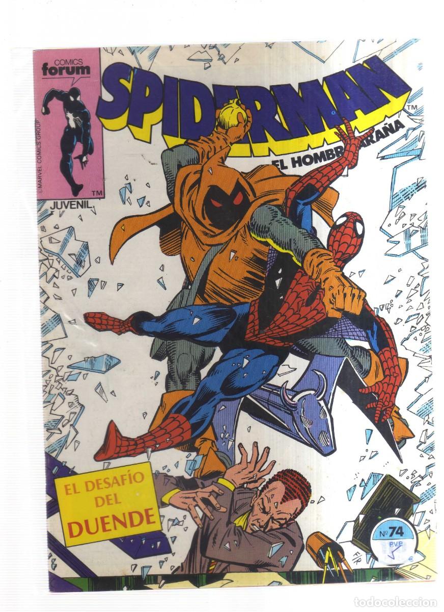 Tebeos: SPIDERMAN EL HOMBRE ARA&Ntilde;A FORUM N,74 - Foto 1