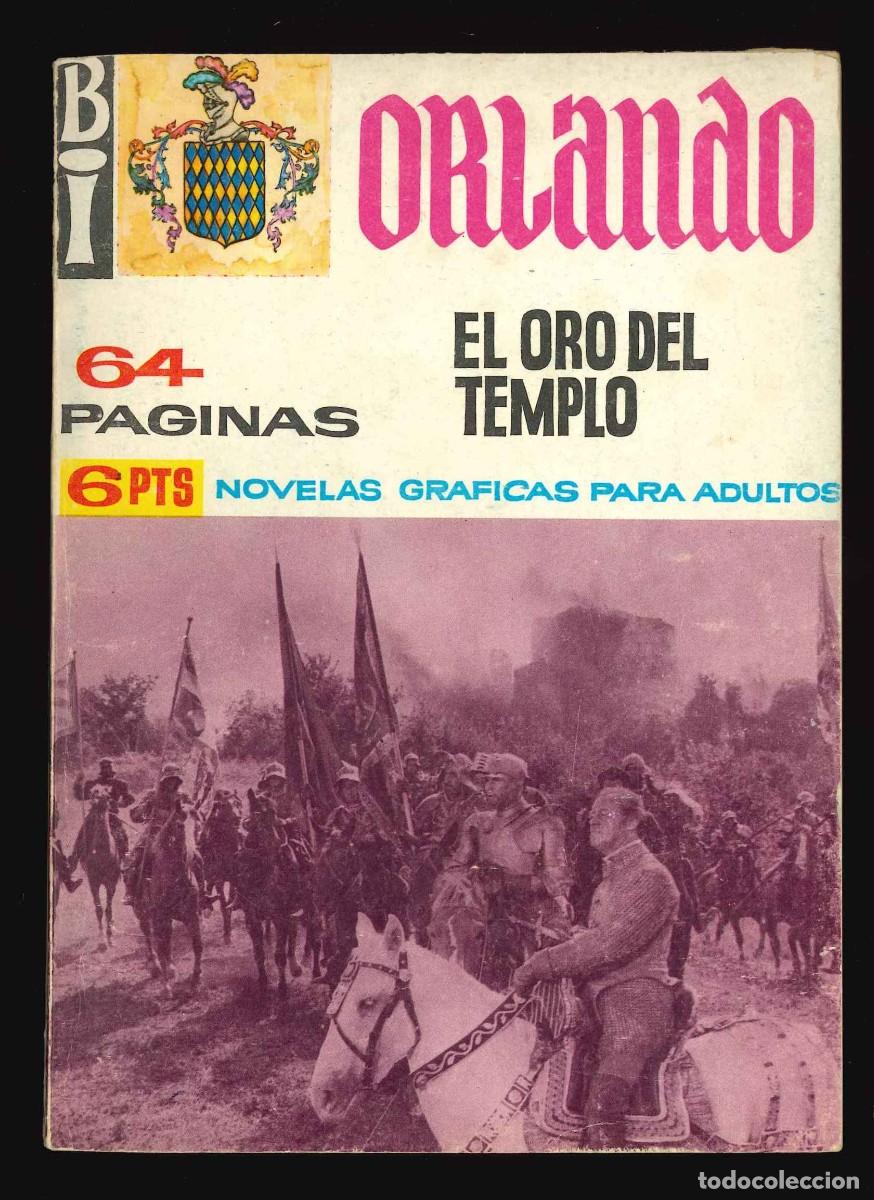 Tebeos: ORLANDO (BOLSILIBROS IVARS) - EDICIONES A DE A / SIN NUMERAR (EL ORO DEL TEMPLO) - Foto 1