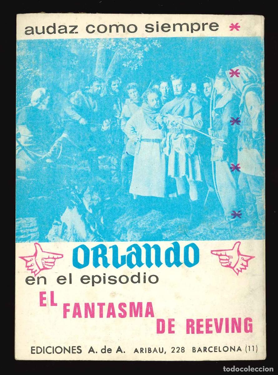Tebeos: ORLANDO (BOLSILIBROS IVARS) - EDICIONES A DE A / SIN NUMERAR (EL ORO DEL TEMPLO) - Foto 2