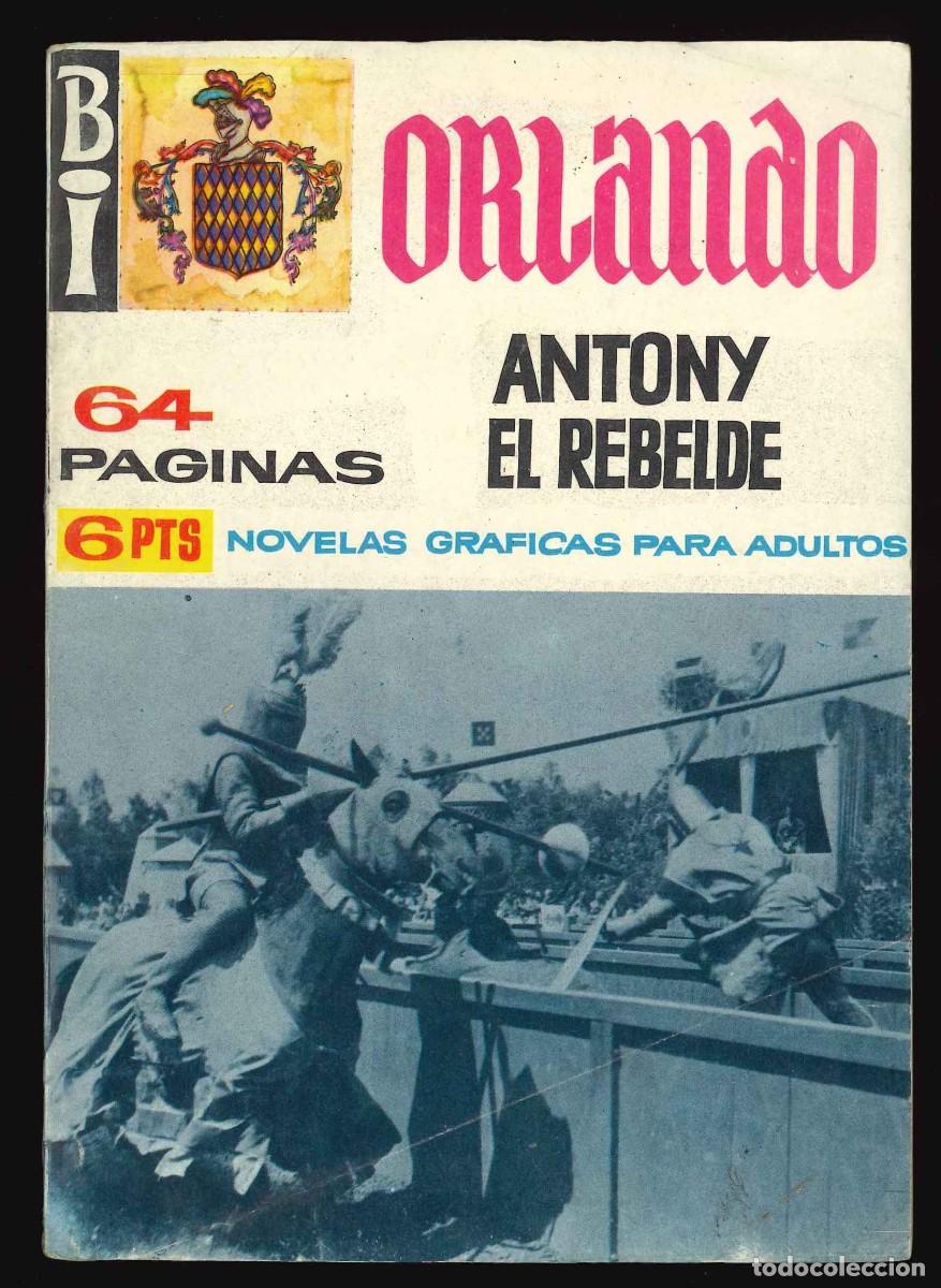 Tebeos: ORLANDO (BOLSILIBROS IVARS) - EDICIONES A DE A / SIN NUMERAR (ANTONY EL REBELDE) - Foto 1