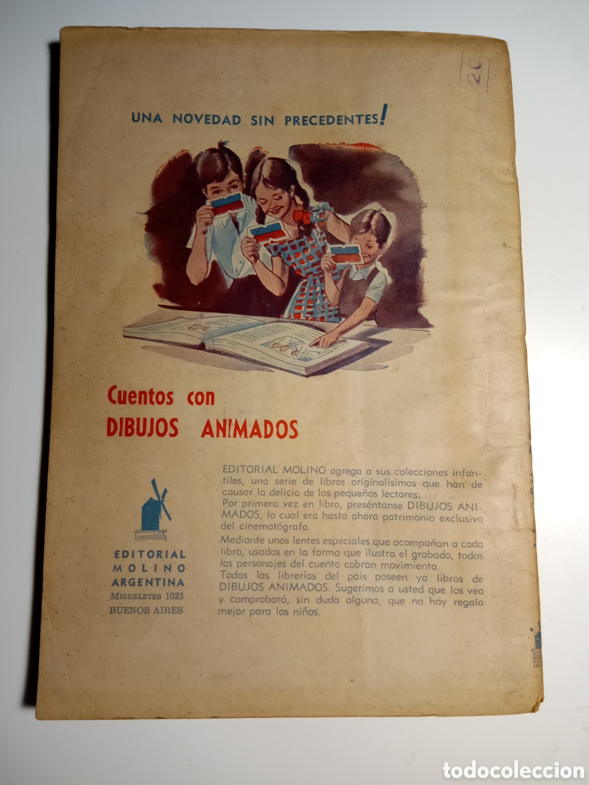 Tebeos: Biblioteca Oro. Editorial Molino n&deg; 276 - Foto 2