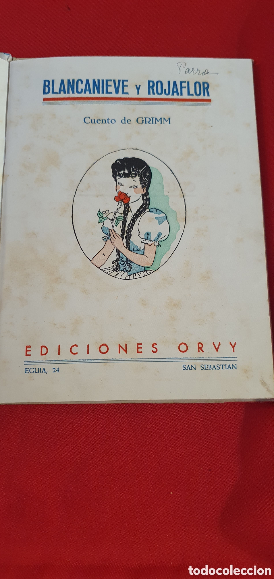 Tebeos: ANTIGUO CUENTO BLANCANIEVES Y LA FLOR ROJA EDICIONES ORVY - Foto 4
