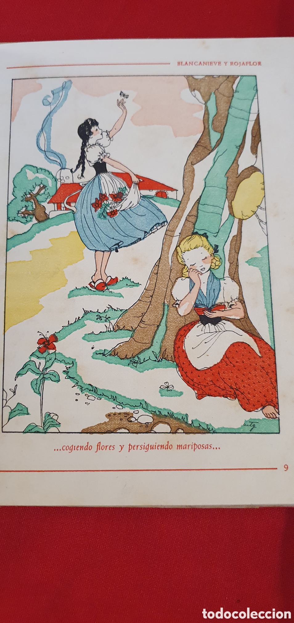 Tebeos: ANTIGUO CUENTO BLANCANIEVES Y LA FLOR ROJA EDICIONES ORVY - Foto 8