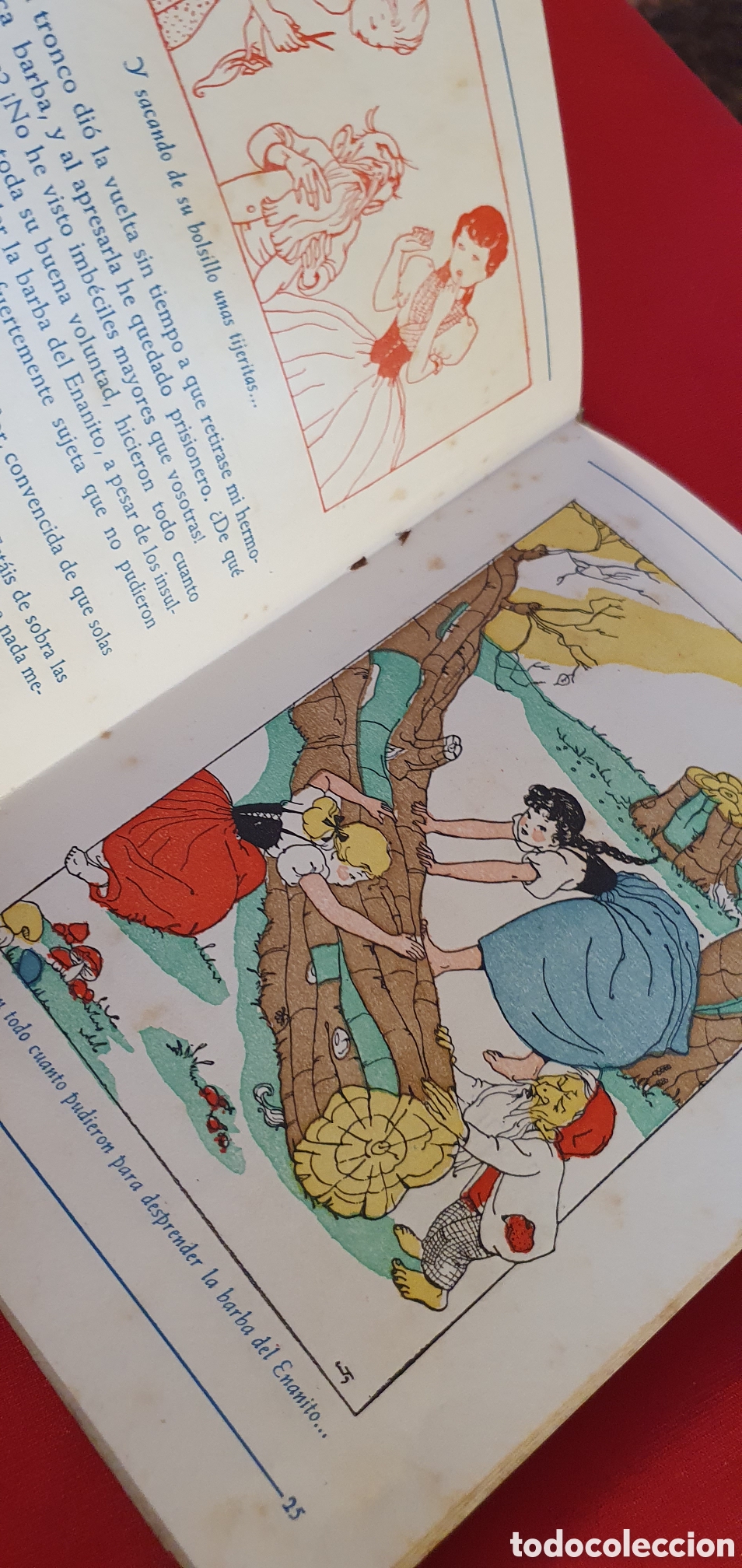 Tebeos: ANTIGUO CUENTO BLANCANIEVES Y LA FLOR ROJA EDICIONES ORVY - Foto 11