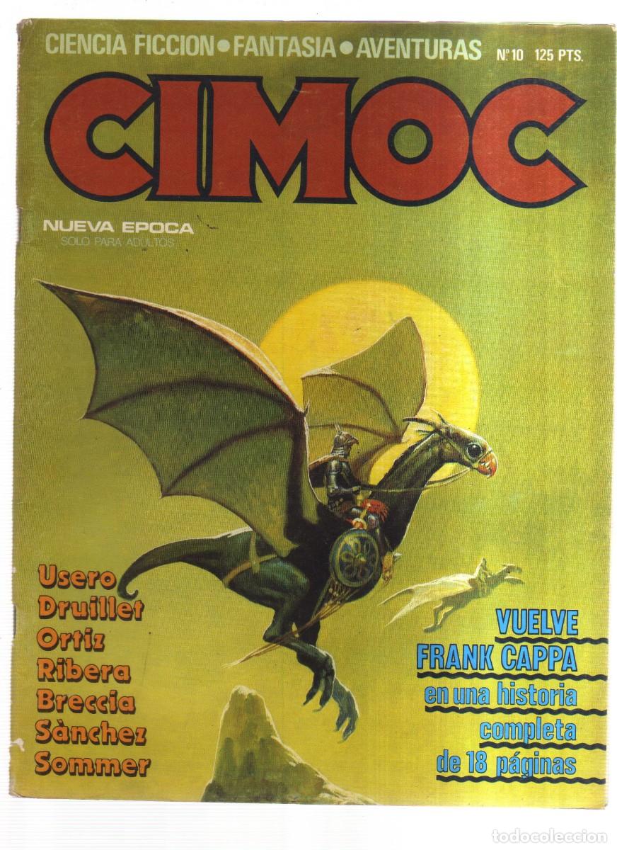 Giornalini: CIMOC CIENCIA FICCION FANTACIA AVENTURAS N,10