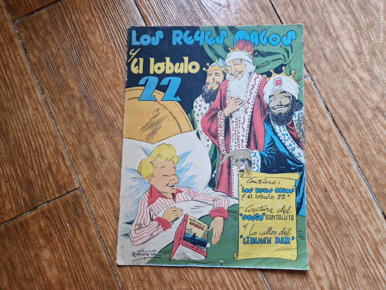 Giornalini: LOS REYES MAGOS Y EL LOBULO 22 POR MARCULETA ORIGINAL