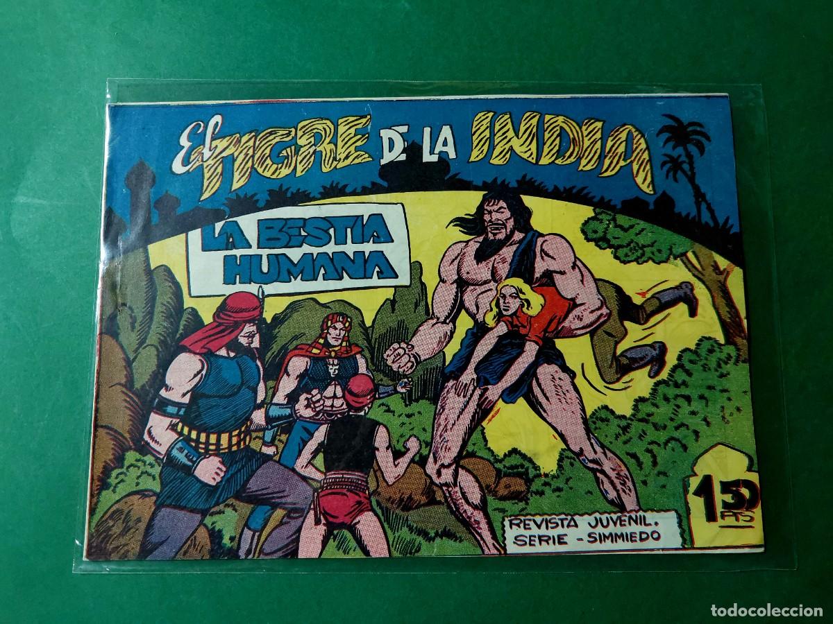Tebeos: El Tigre de La India N&ordm; 21 Ediciones Acropolis 1962 - Foto 1