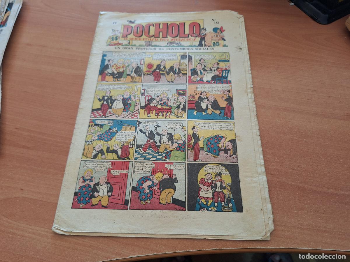 Tebeos: POCHOLO N&ordm; 142 (ORIGINAL) (H-1) - Foto 1