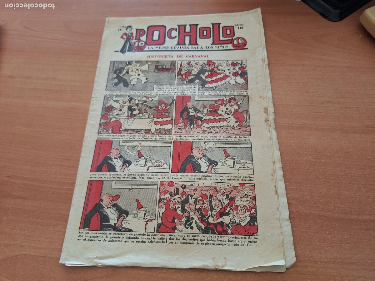 Tebeos: POCHOLO N&ordm; 116 (ORIGINAL) (H-1) - Foto 1