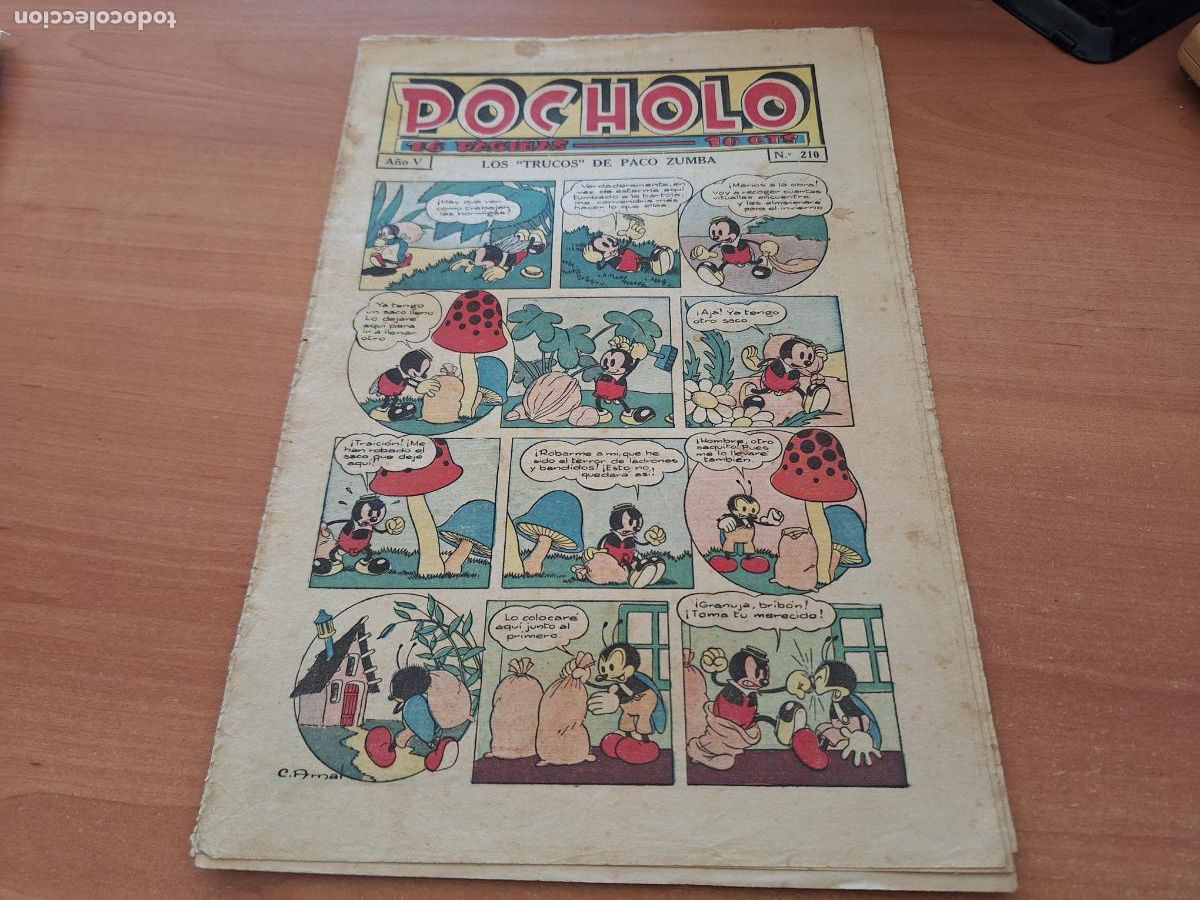 Tebeos: POCHOLO N&ordm; 210 (ORIGINAL) (H-1) - Foto 1