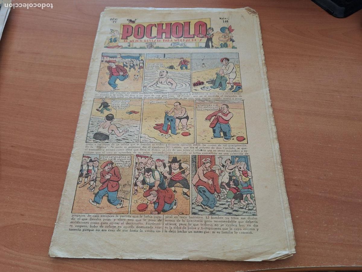 Tebeos: POCHOLO N&ordm; 146 (ORIGINAL) (H-1) - Foto 1