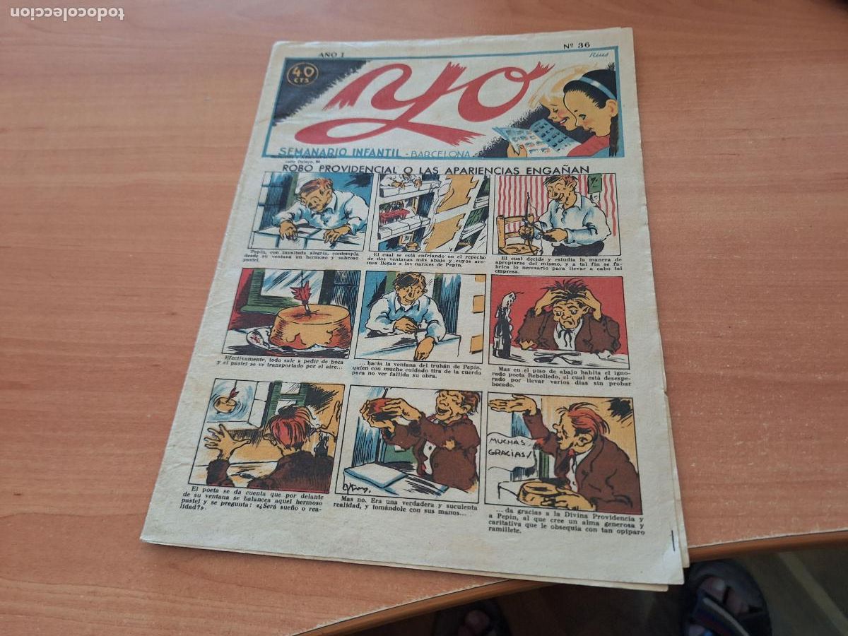 Giornalini: YO N&ordm; 36 SEMARIO INFANTIL (ORIGINAL) (H-1)