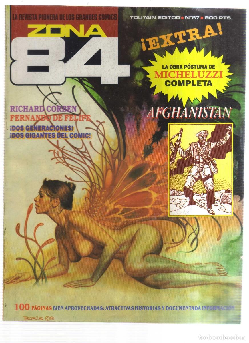 Giornalini: ZONA 84 REVISTA PIONERA DE LOS GRANDES COMICS N,87 EXTRA