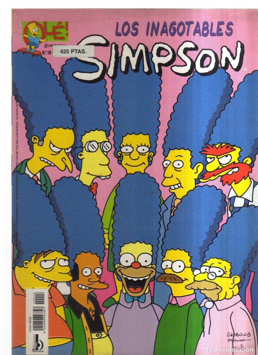 Tebeos: SIMPSON LOS INAGOTABLES OLE N,18 - Foto 1