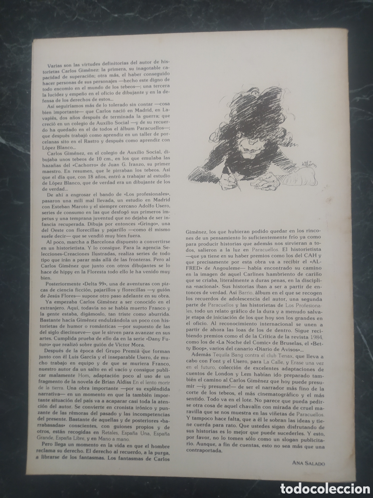 Tebeos: Retales. Carlos Gim&euml;nez. - Foto 2