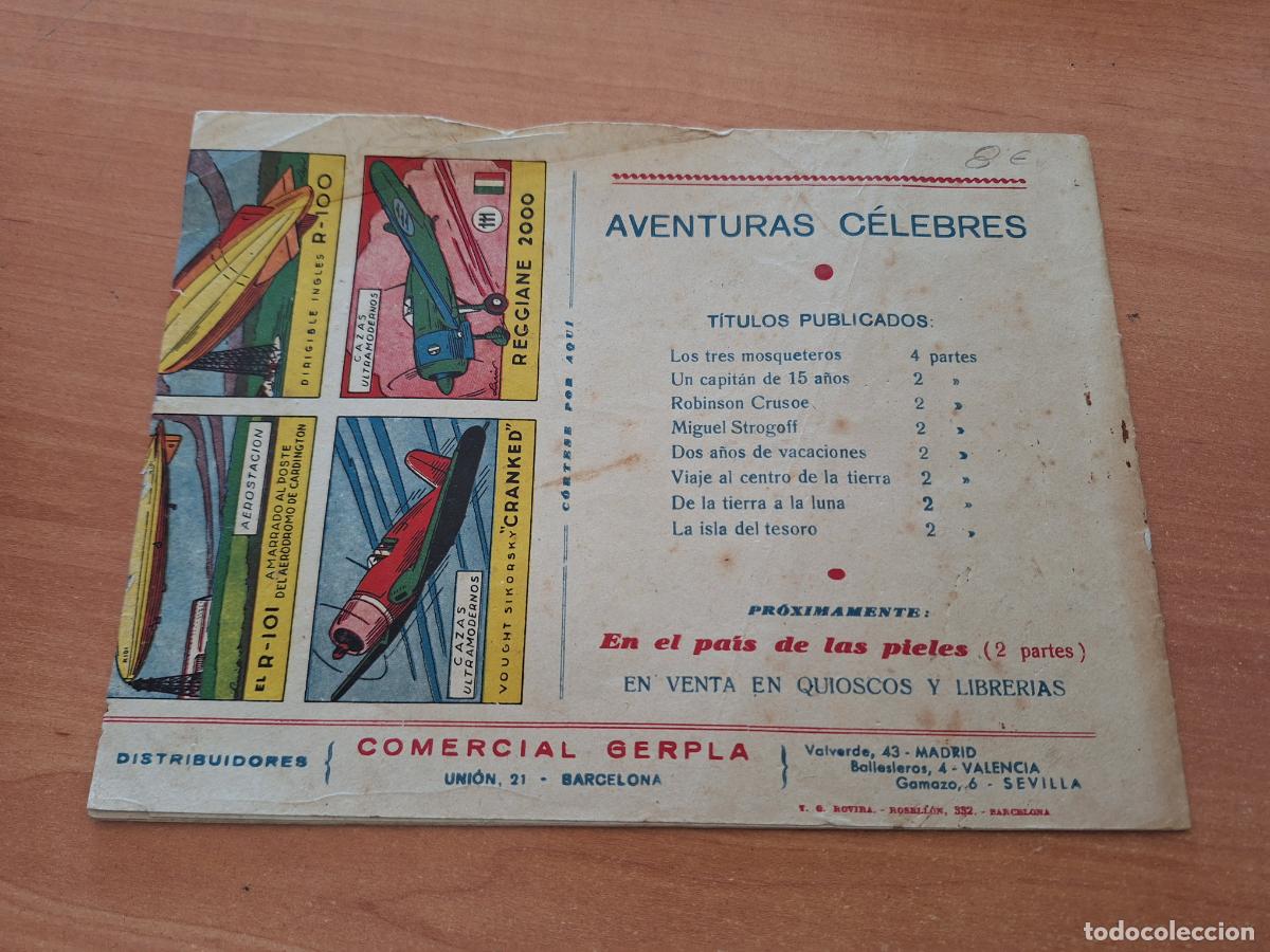 Tebeos: DE LA TIERRA A LA LUNA PRIMERA PARTE (ORIGINAL GERPLA) (COB240) - Foto 2