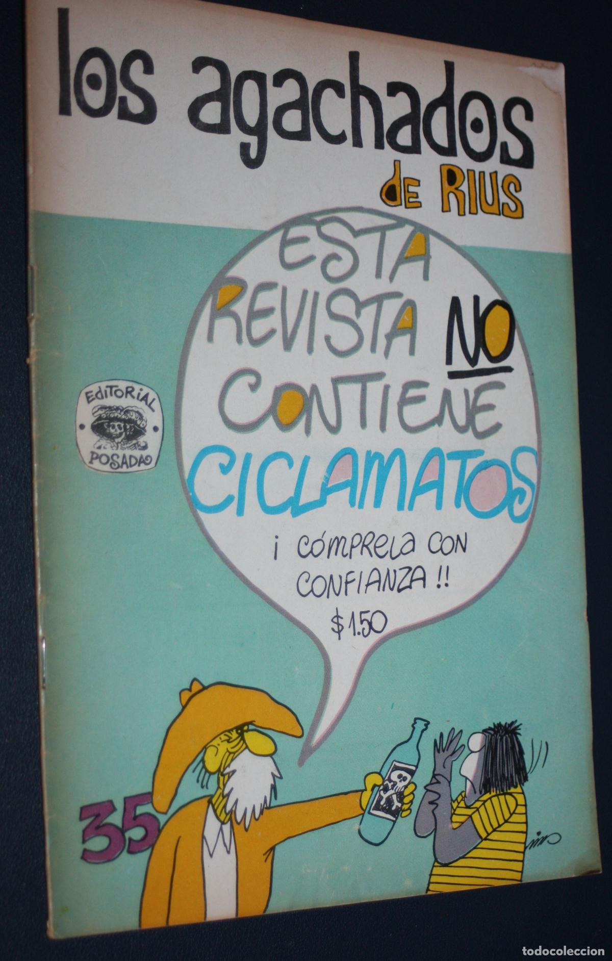 Giornalini: LOS AGACHADOS DE RIUS (ED.POSADA,CIUDAD DE M&Eacute;XICO) n&ordm; 35 ( muy dificil )