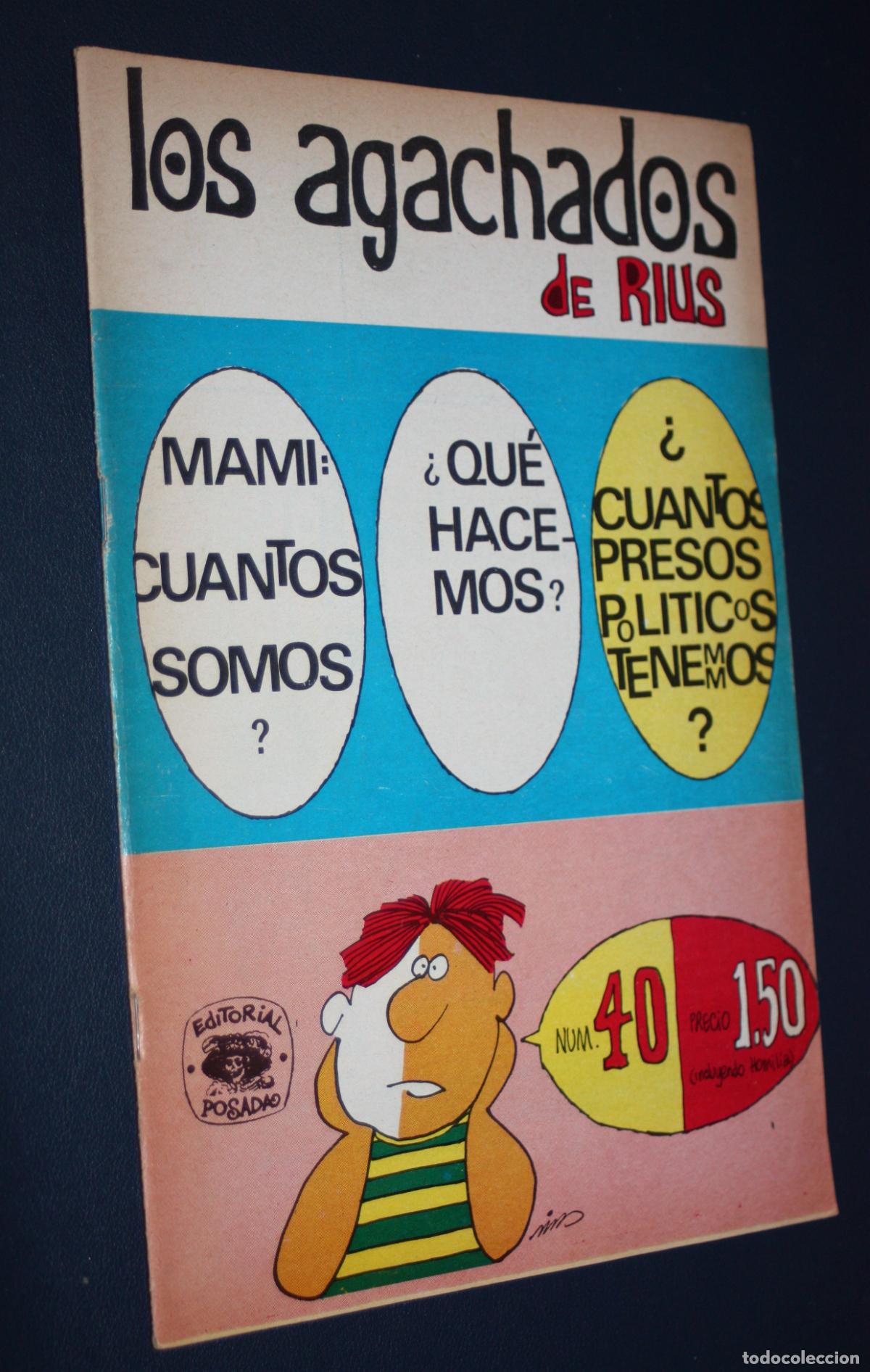 Tebeos: LOS AGACHADOS DE RIUS (ED.POSADA,CIUDAD DE M&Eacute;XICO) n&ordm; 40 ( muy dificil )