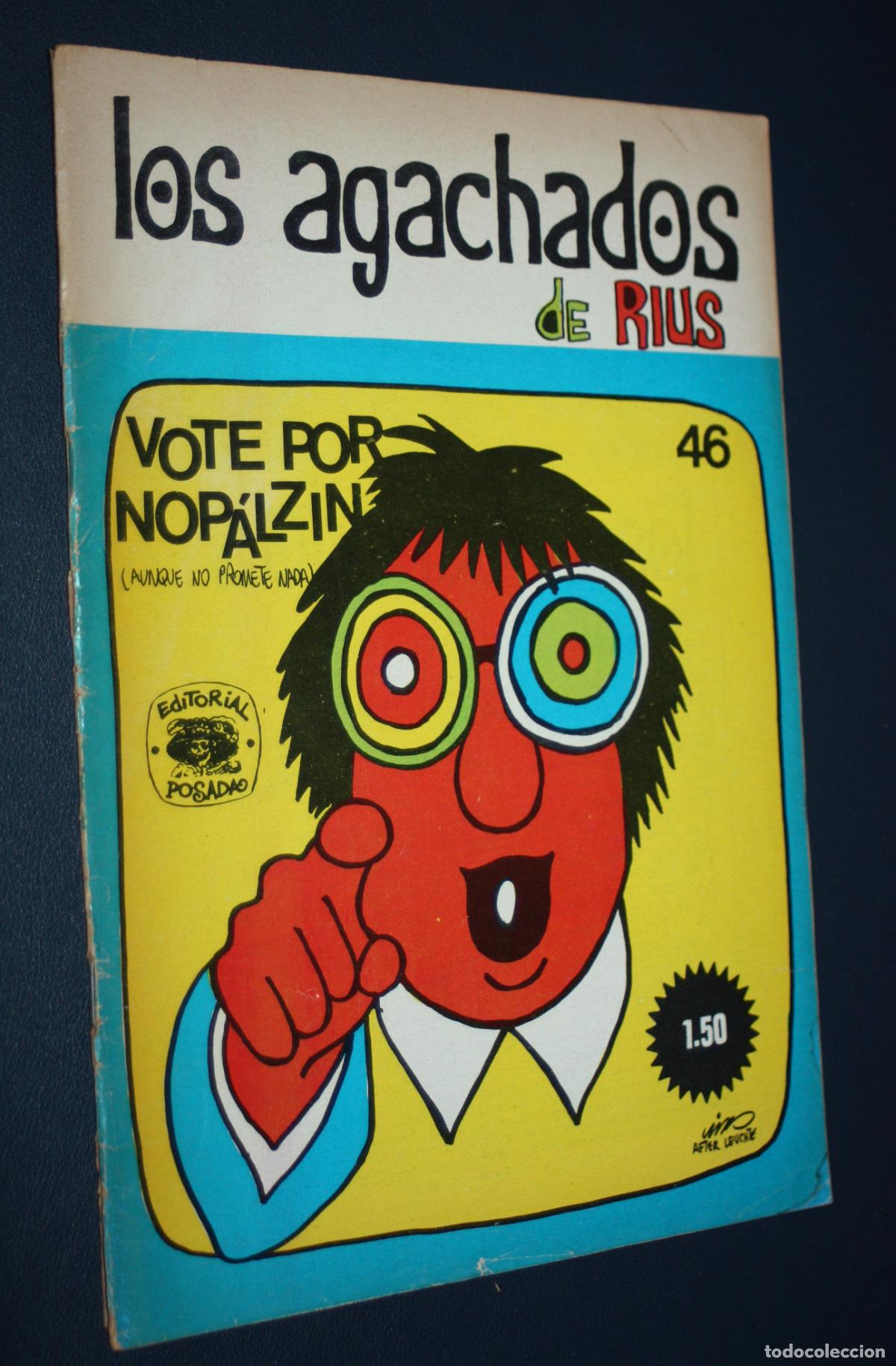 Tebeos: LOS AGACHADOS DE RIUS (ED.POSADA,CIUDAD DE M&Eacute;XICO) n&ordm; 46 ( muy dificil )