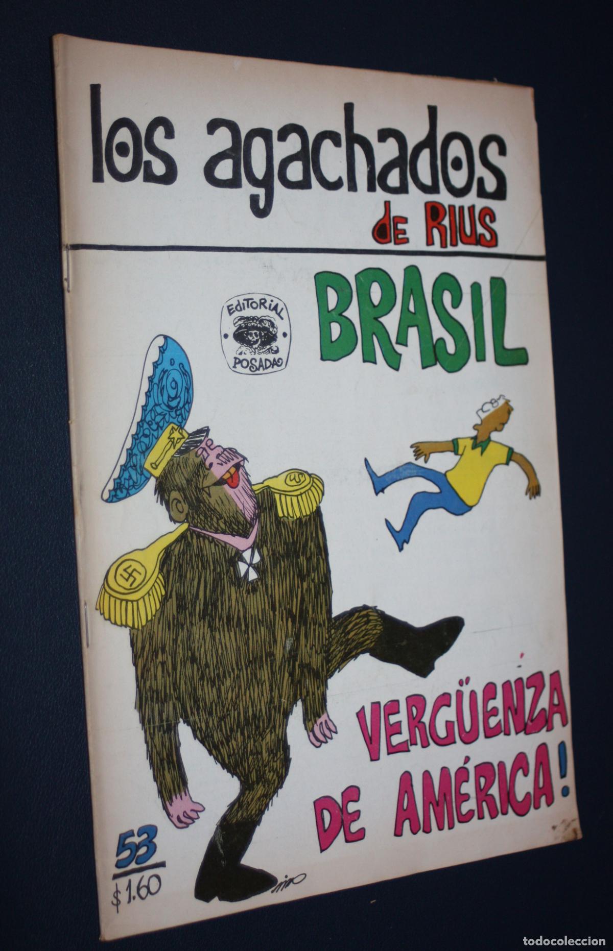 Tebeos: LOS AGACHADOS DE RIUS (ED.POSADA,CIUDAD DE M&Eacute;XICO) n&ordm; 53 ( muy dificil )