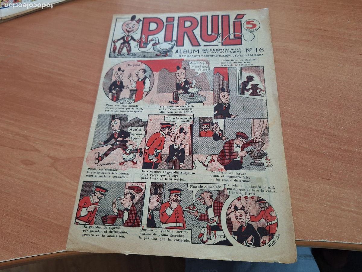 Tebeos: PIRULI ALBUM N&ordm; 16 (ORIGINAL GATO NEGRO) (COIB240)