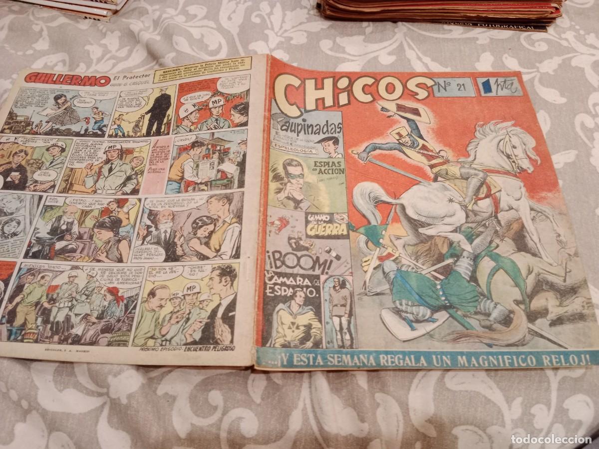 Tebeos: CHICOS N&ordm; 21 - EDICIONES CID 1954 - Foto 1