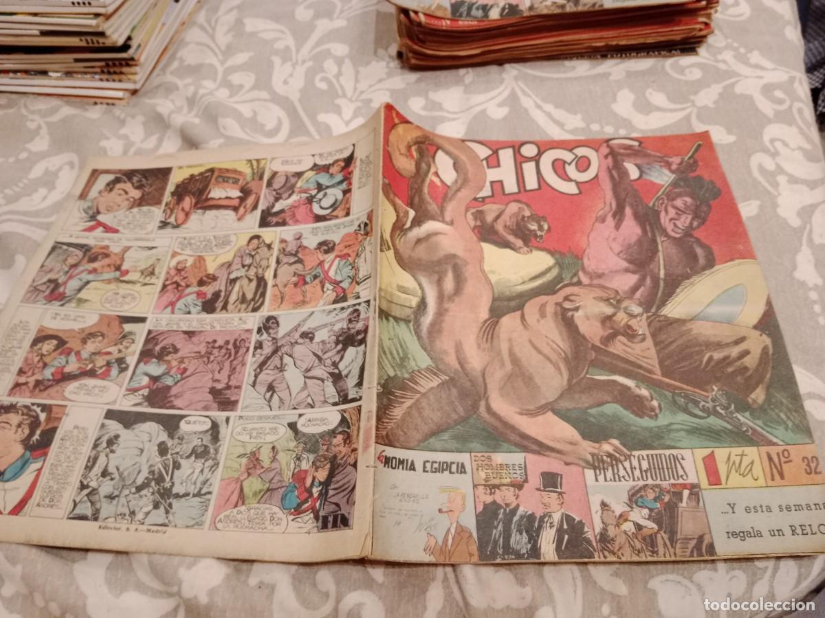 Tebeos: CHICOS N&ordm; 32 - EDICIONES CID 1955 - Foto 1
