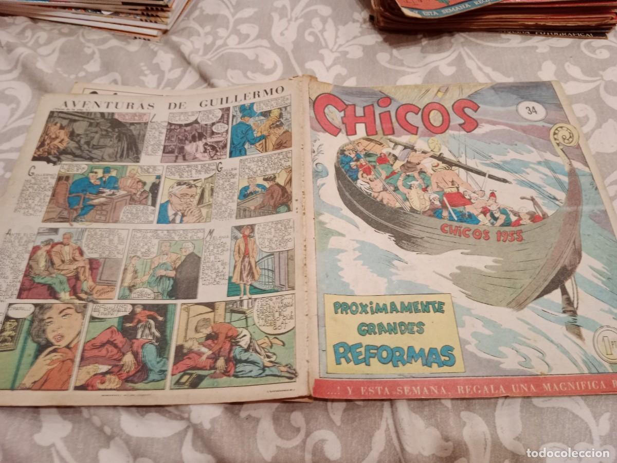 Tebeos: CHICOS N&ordm; 34 - EDICIONES CID 1955 - Foto 1