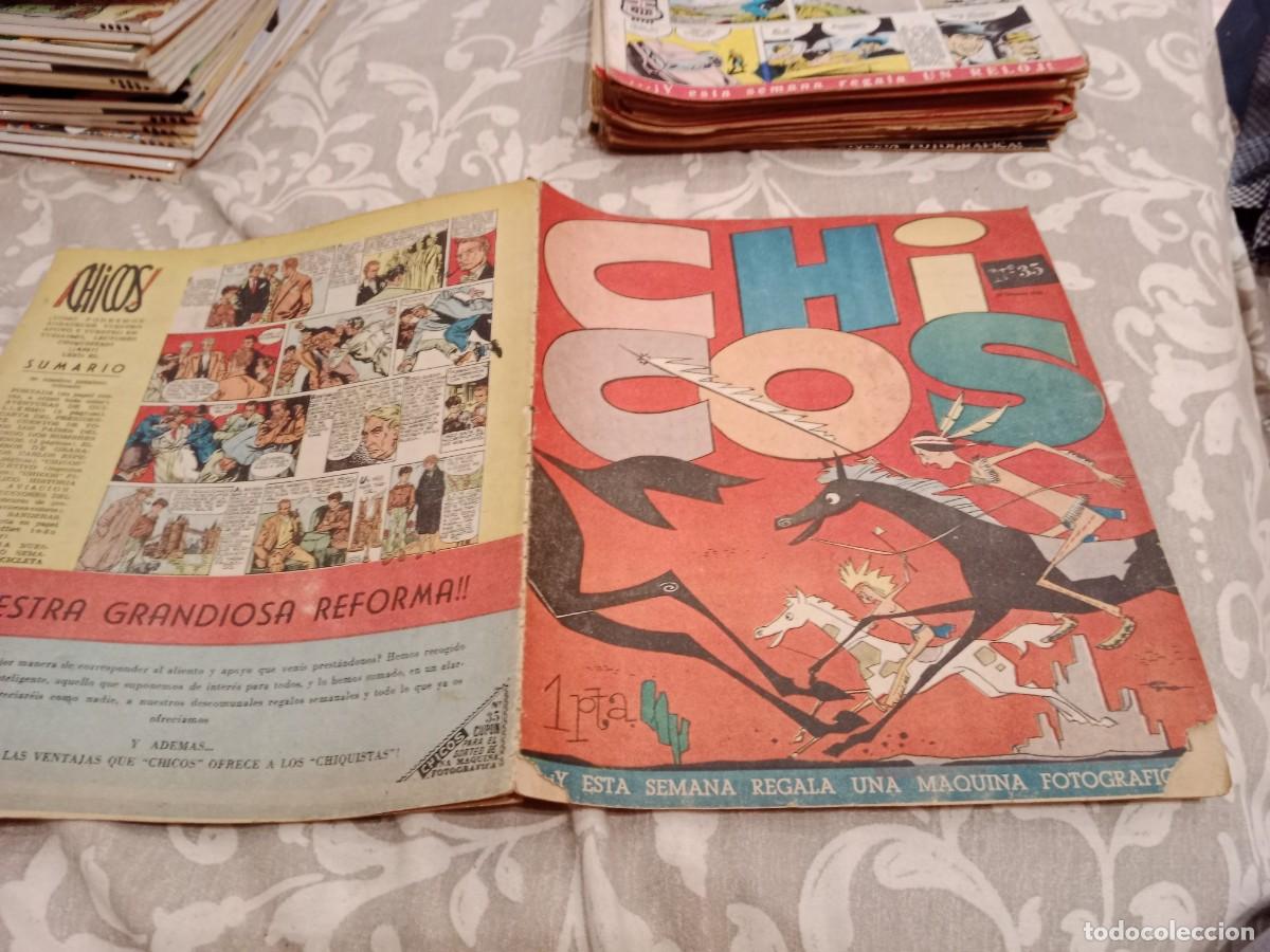 Tebeos: CHICOS N&ordm; 35 - EDICIONES CID 1955 - Foto 1