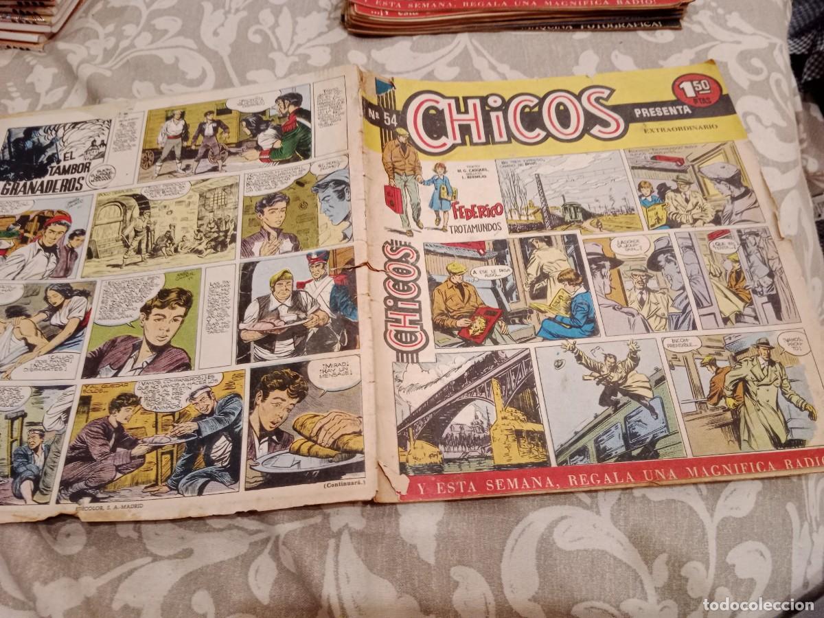 Tebeos: CHICOS N&ordm;54 - EDICIONES CID 1956 - Foto 1