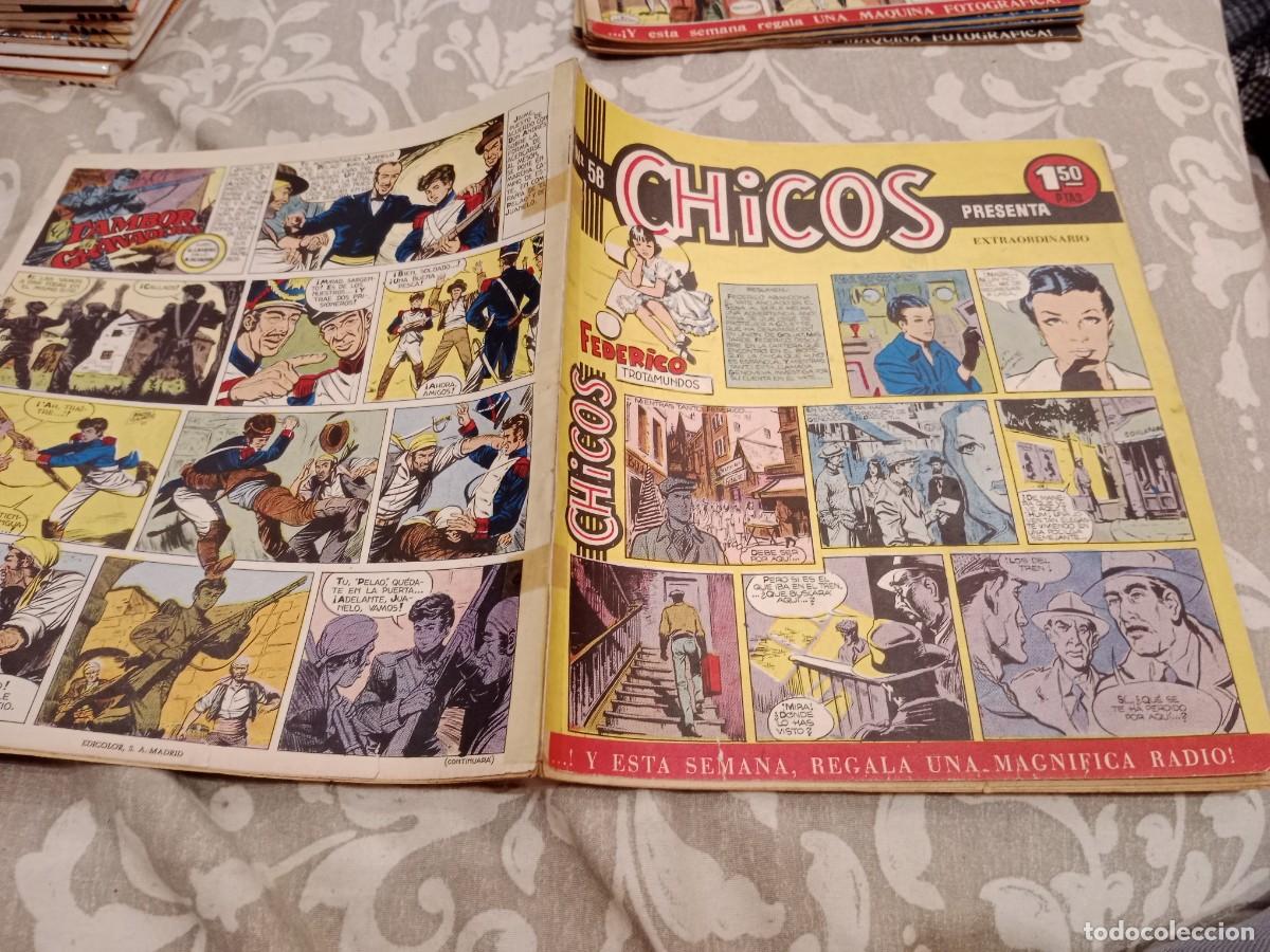 Tebeos: CHICOS N&ordm;58 - EDICIONES CID 1956 - Foto 1