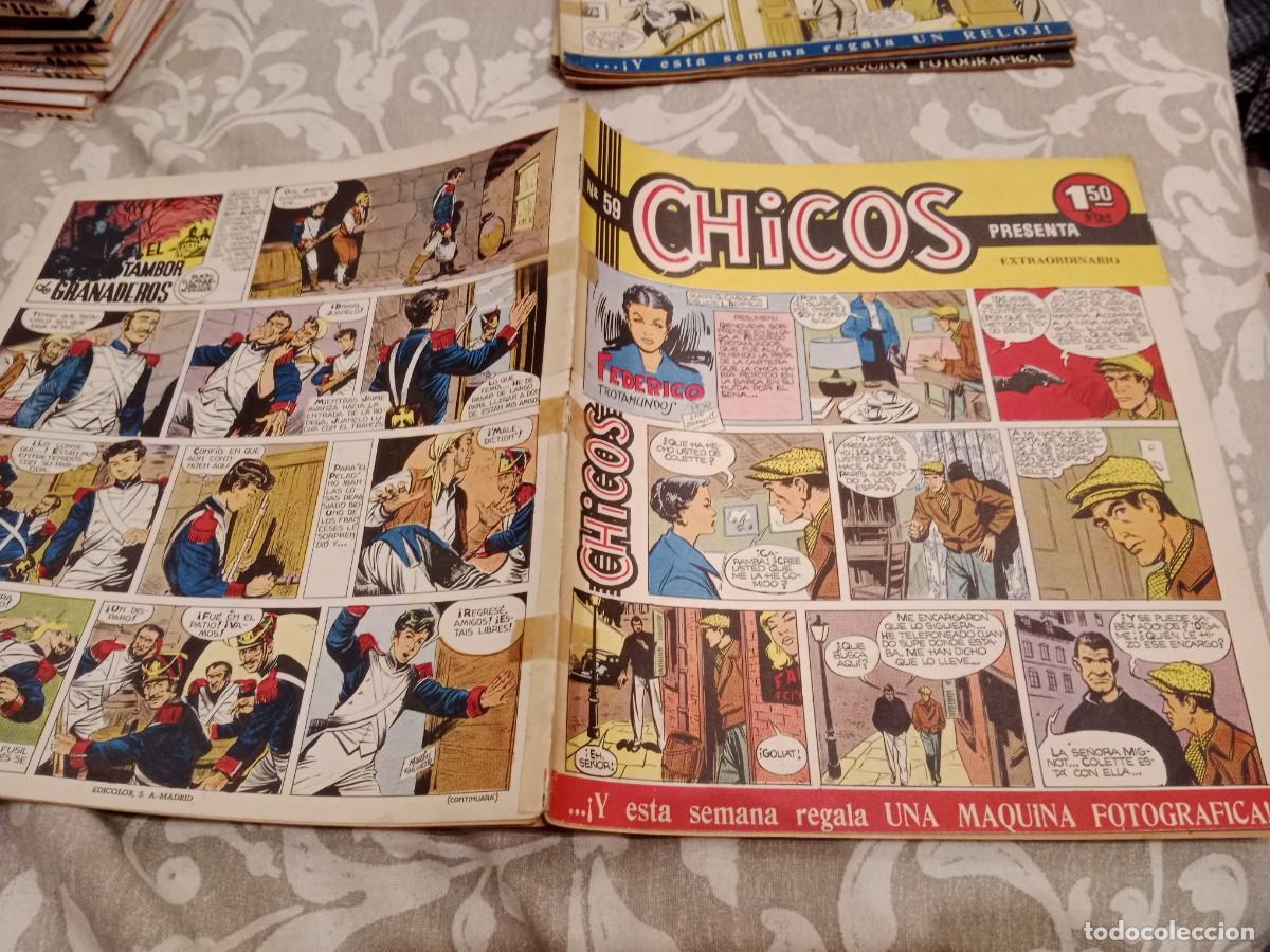 Tebeos: CHICOS N&ordm;59 - EDICIONES CID 1956 - Foto 1