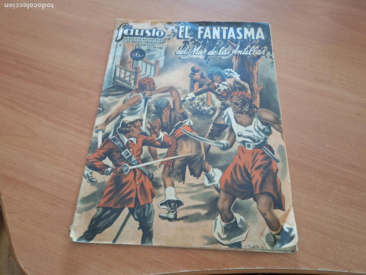 Tebeos: DON FAUSTO. EL FANTASMA DEL MAR DE LAS ANTILLAS (COB11)