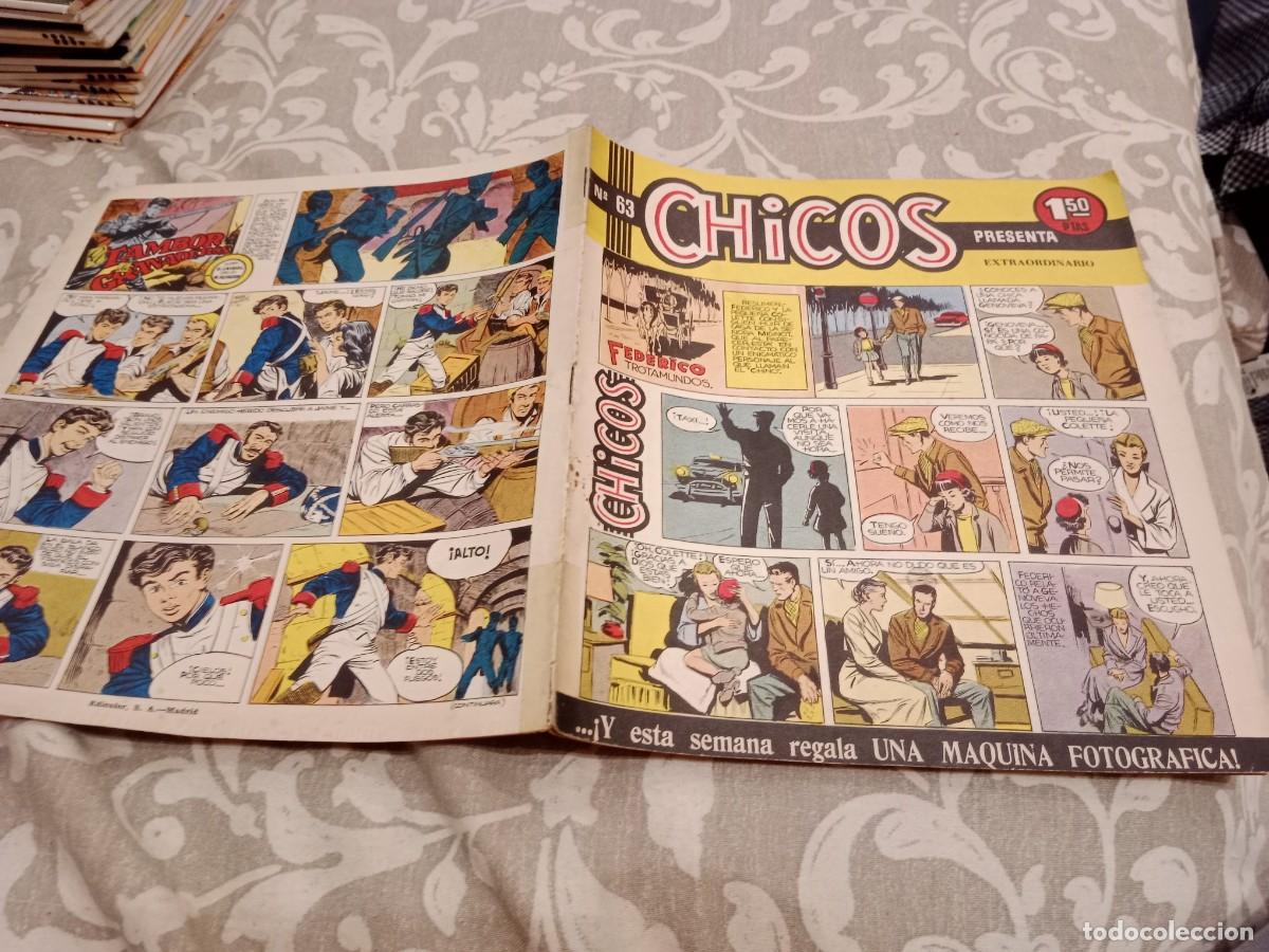 Tebeos: CHICOS N&ordm;63 - EDICIONES CID 1956