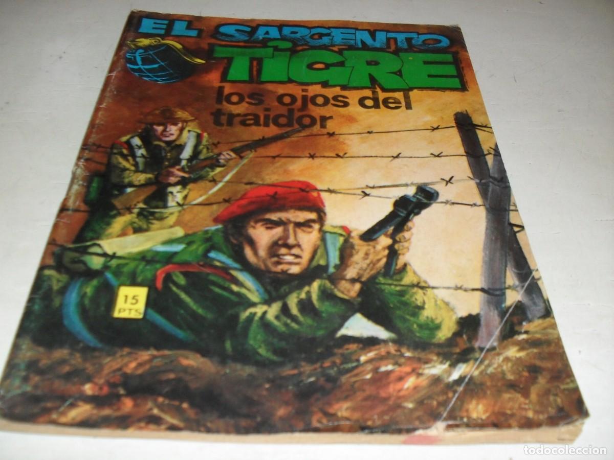 Tebeos: EL SARGENTO TIGRE N&ordm; 29 LOS OJOS DEL TRAIDOR,(DE 76),VILMAR,1972 - Foto 1
