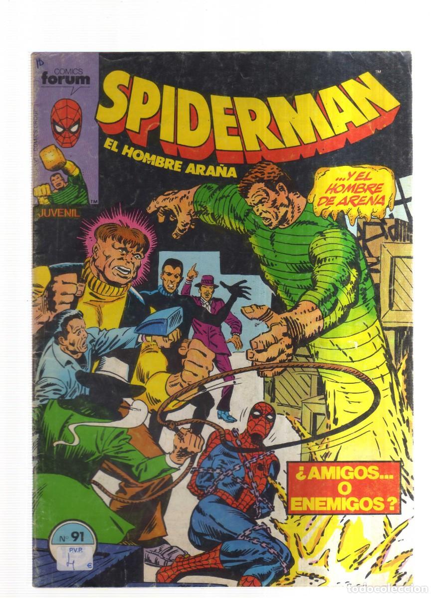 Tebeos: SPIDERMAN EL HOMBRE ARA&Ntilde;A FORUM N,91 - Foto 1