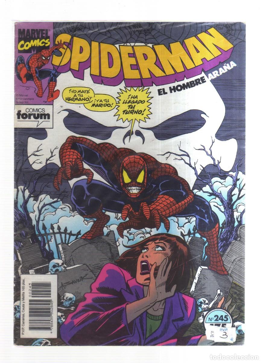 Tebeos: SPIDERMAN EL HOMBRE ARA&Ntilde;A FORUM N,245 - Foto 1
