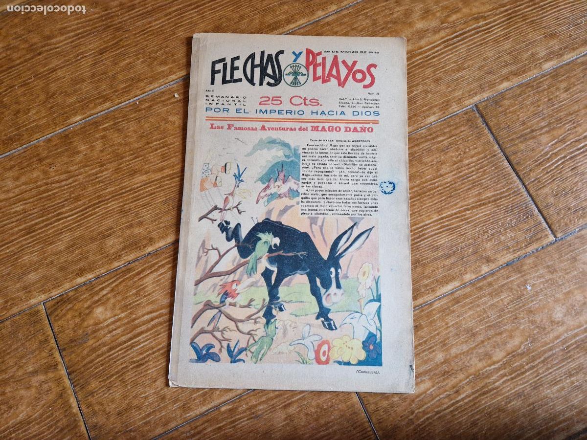 Tebeos: FLECHAS Y PELAYOS N&ordm; 16 FET Y DE LAS JONS - Foto 1