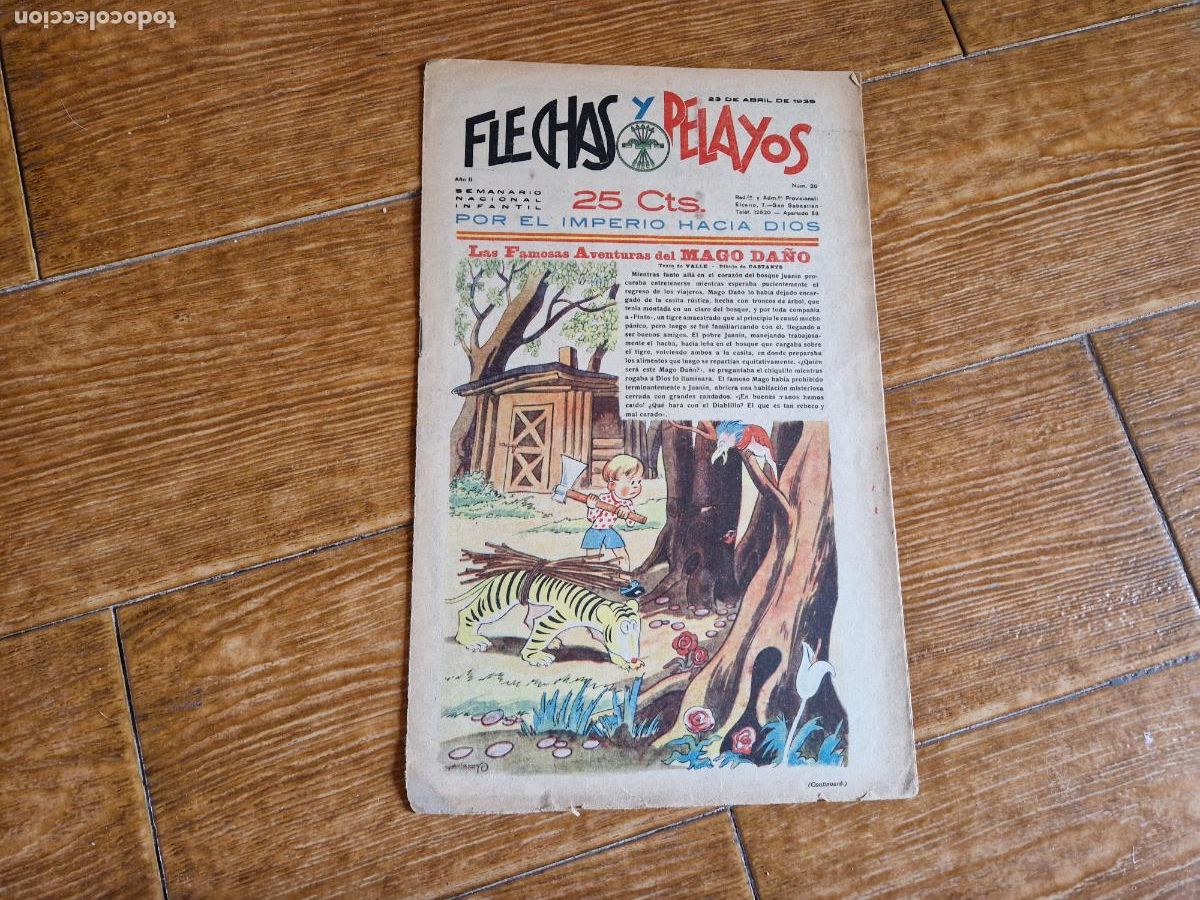 Tebeos: FLECHAS Y PELAYOS N&ordm; 20 FET Y DE LAS JONS - Foto 1