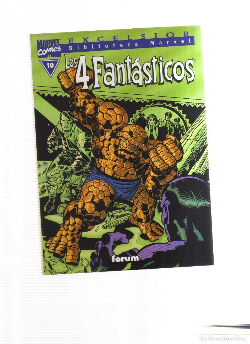 Tebeos: LOS 4 FANTASTICOS BIBLIOTECA MARVEL N,10 - Foto 1