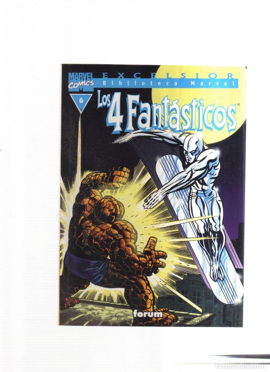 Tebeos: LOS 4 FANTASTICOS BIBLIOTECA MARVEL N,6 - Foto 1
