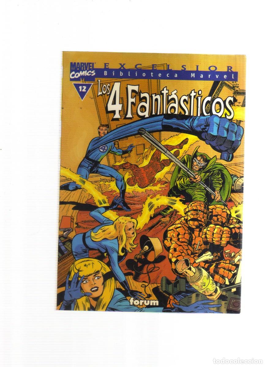 Tebeos: LOS 4 FANTASTICOS BIBLIOTECA MARVEL N,12 - Foto 1